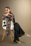 3 Pc Printed Georgette Suit