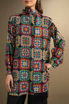 3 Pc Printed Georgette Suit