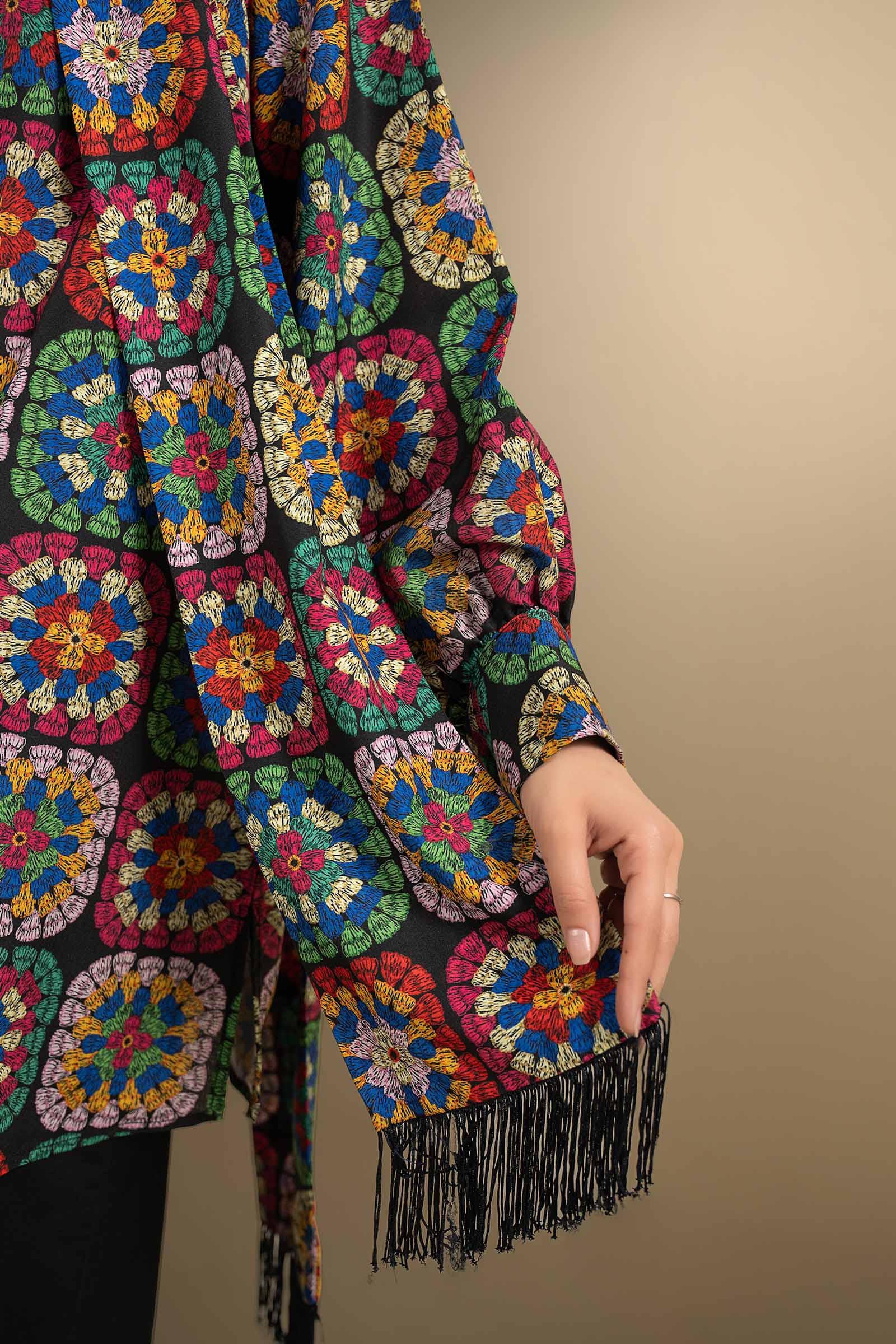 3 Pc Printed Georgette Suit