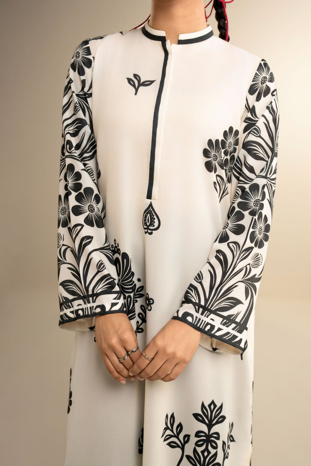 Printed Georgette Shirt
