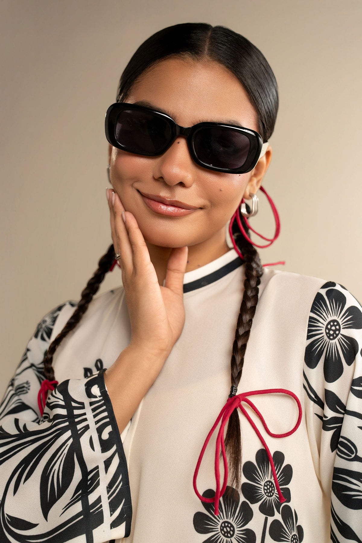 Printed Georgette Shirt