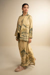 3 Pc Printed Georgette Suit