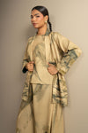 3 Pc Printed Georgette Suit