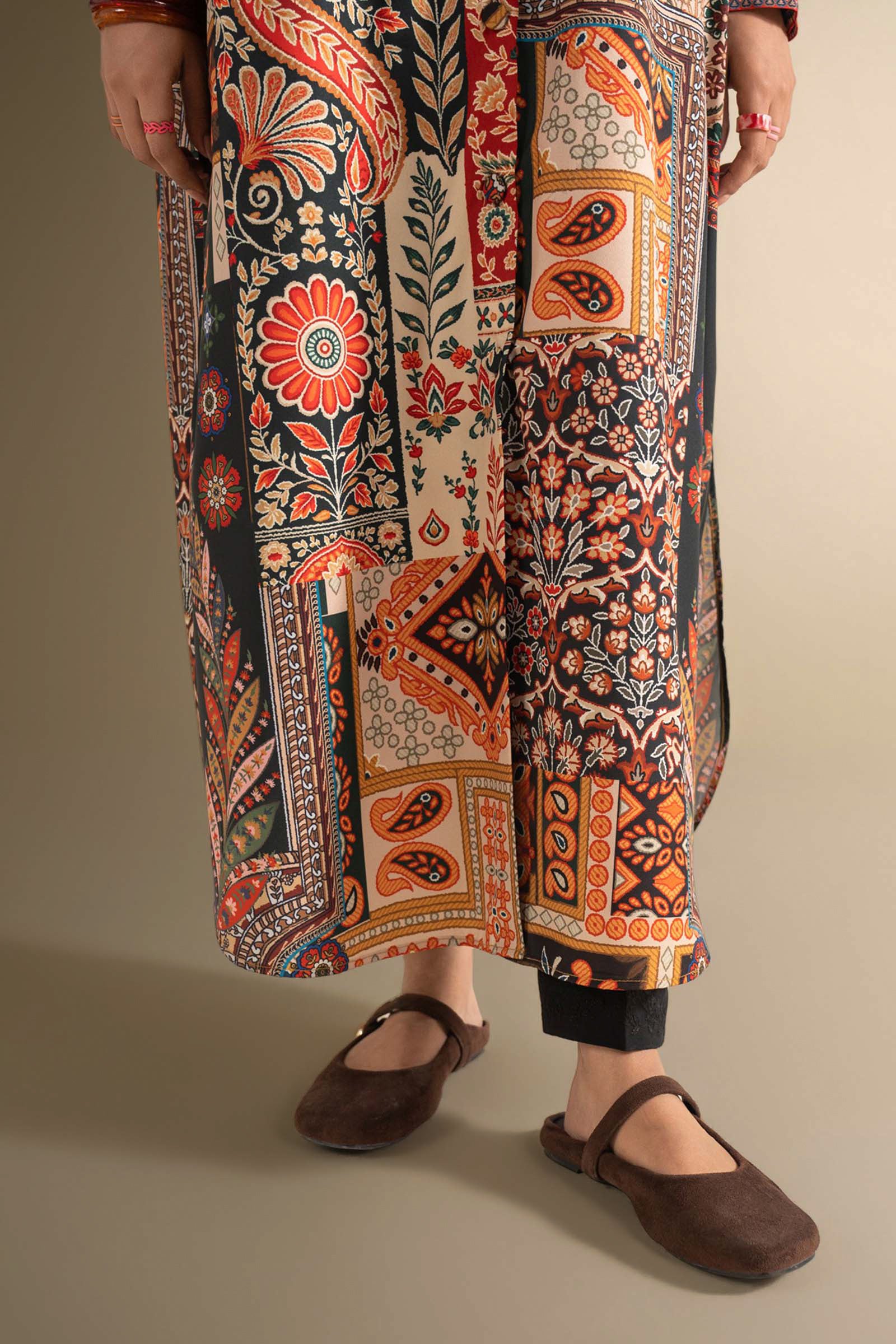Printed Georgette Shirt