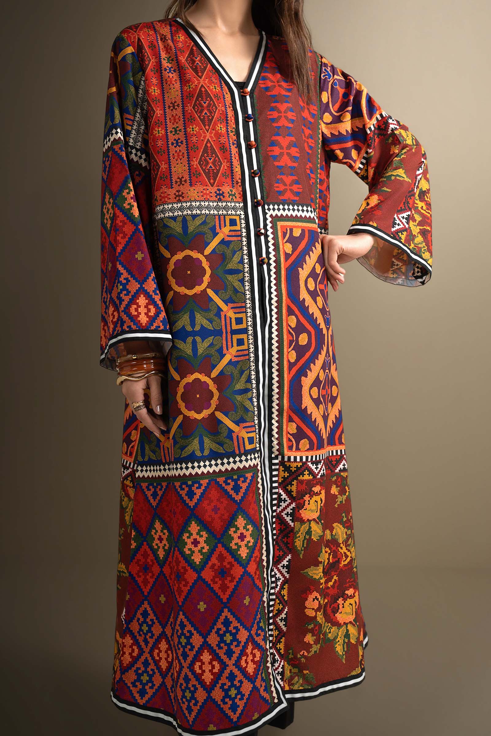 Printed Georgette Shirt