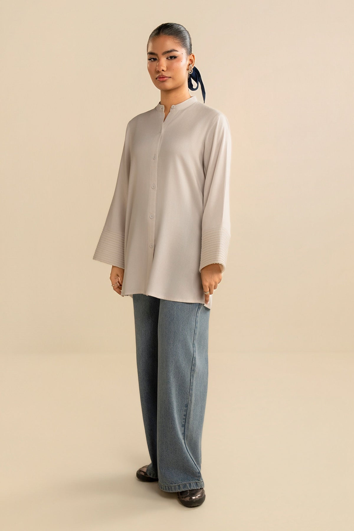 Dyed Linen Shirt