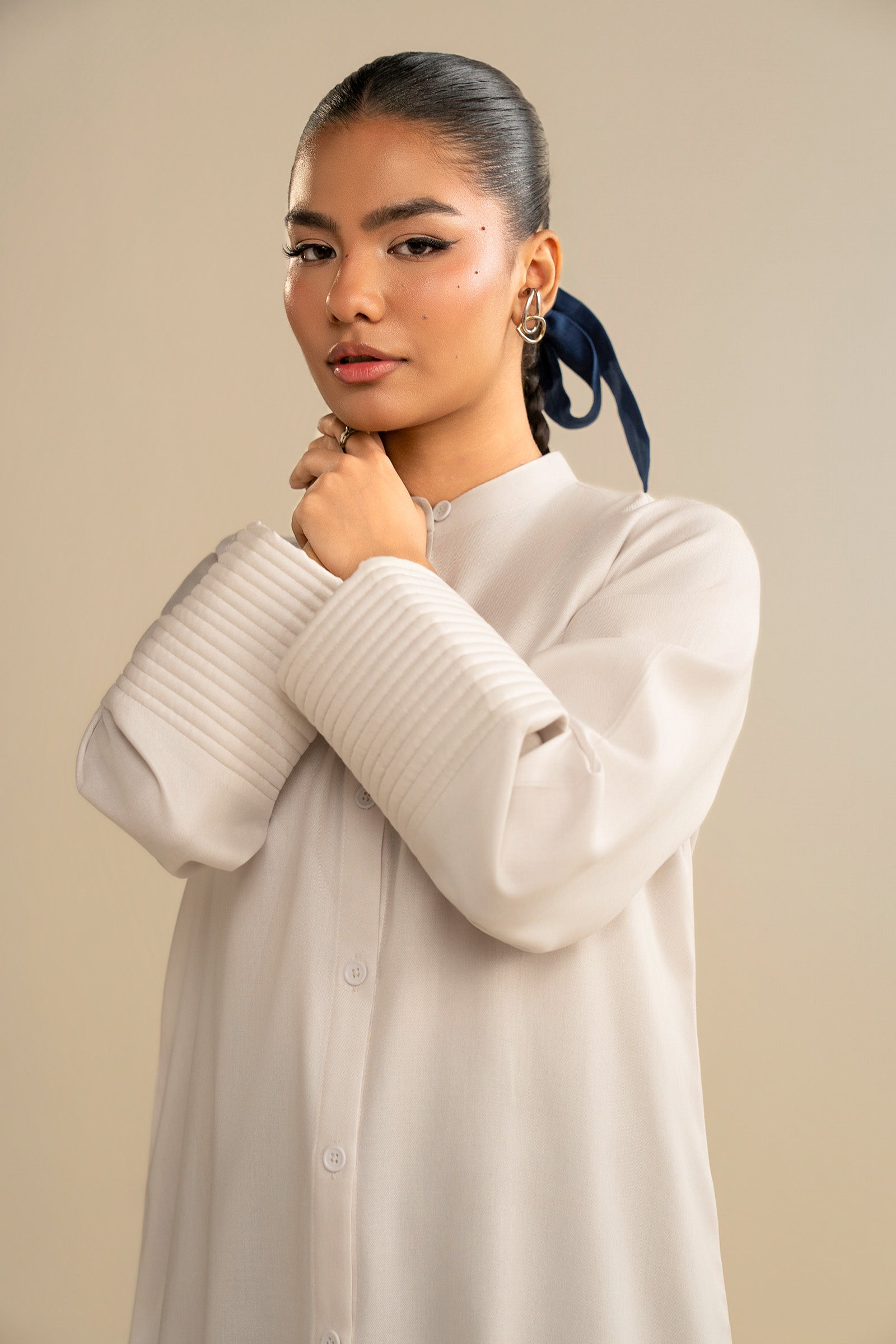Dyed Linen Shirt