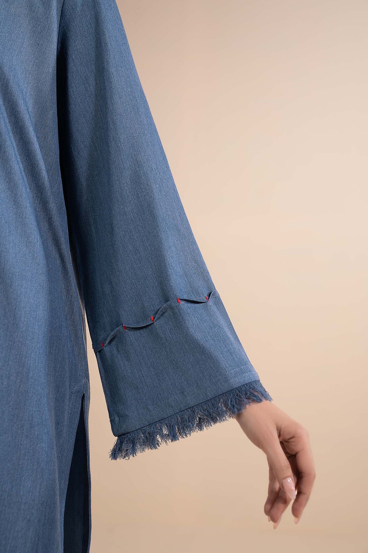 2 Pc Dyed Denim Suit