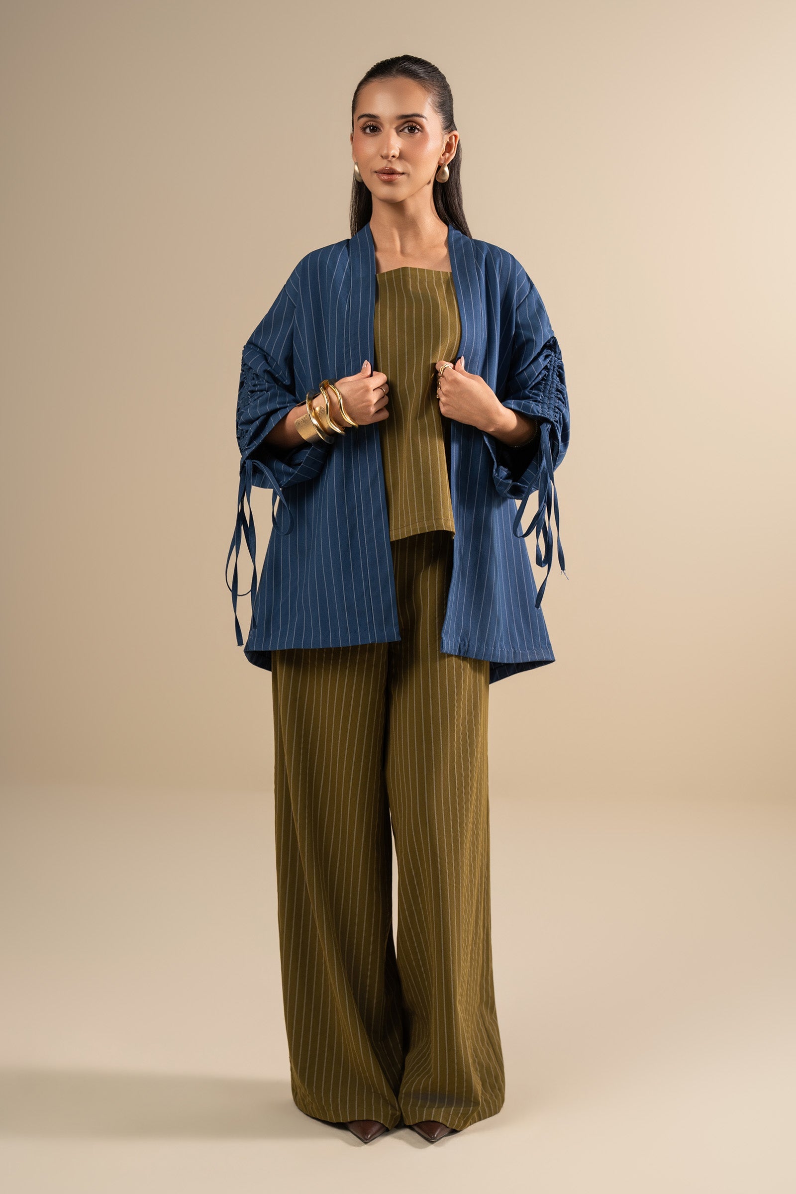 3 Pc Yarn Dyed Suit