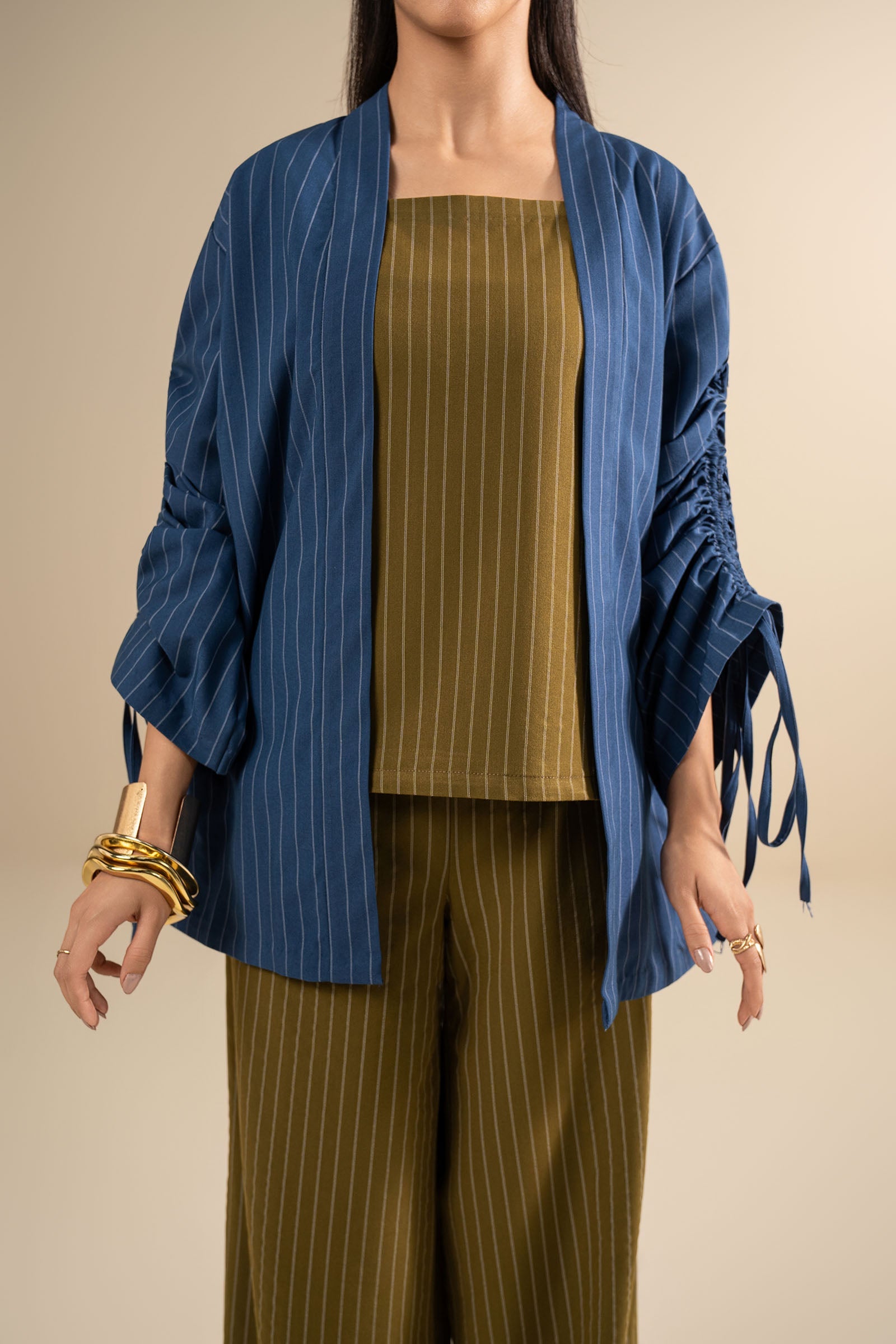 3 Pc Yarn Dyed Suit