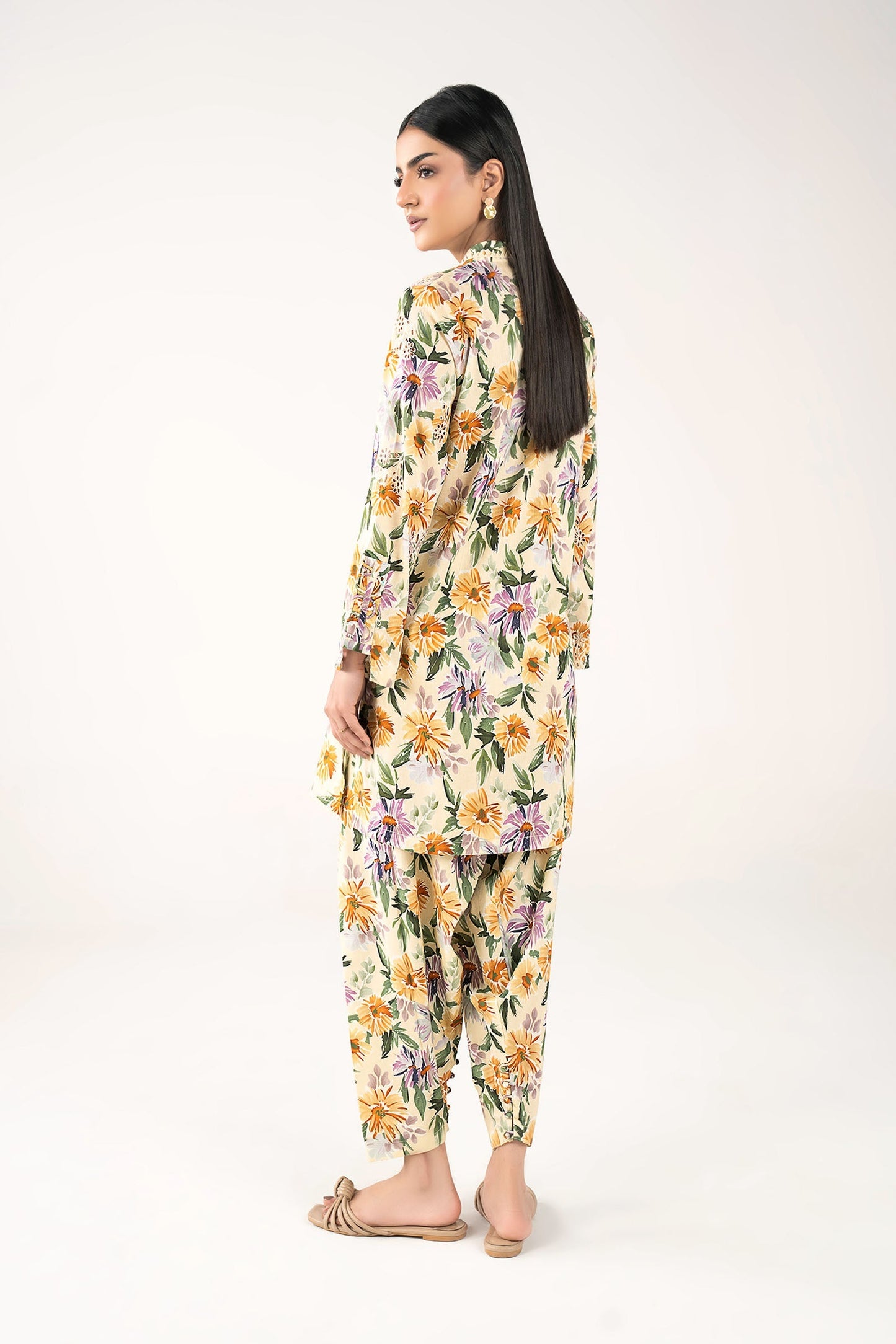 2 Pc Embroidered Suit