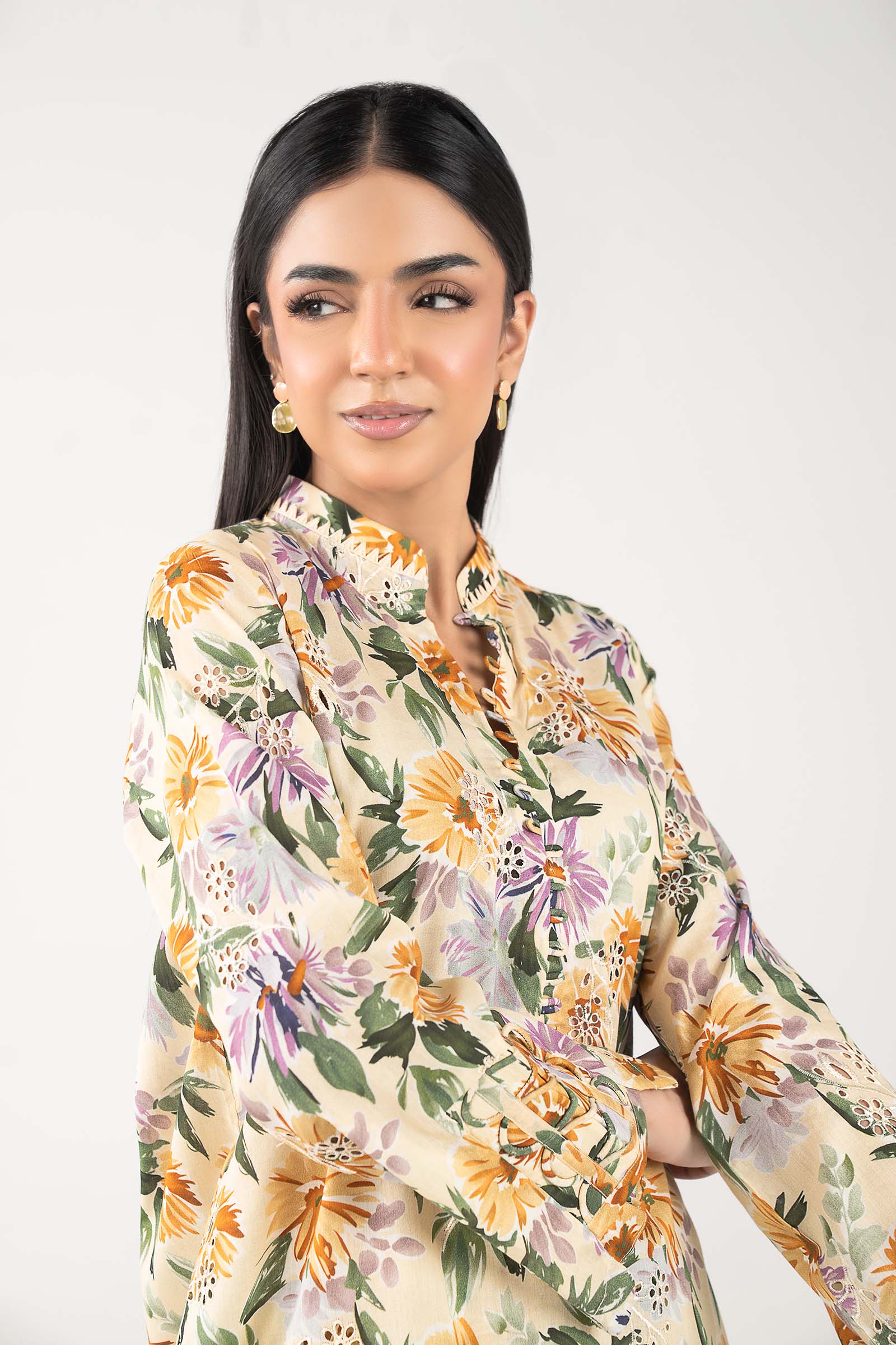 2 Pc Embroidered Suit