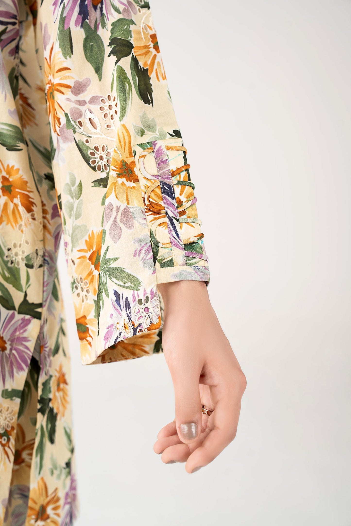 2 Pc Embroidered Suit