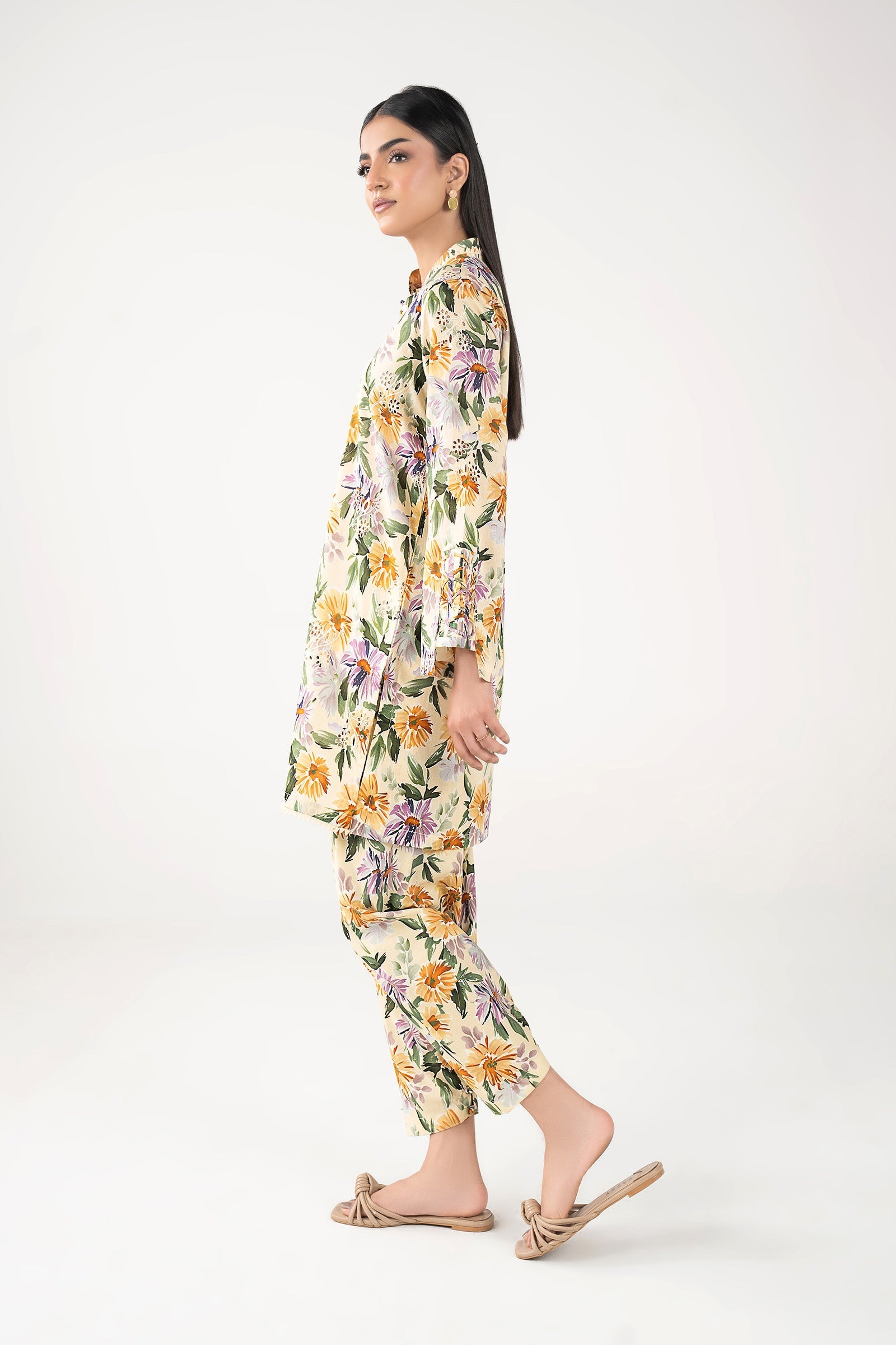 2 Pc Embroidered Suit