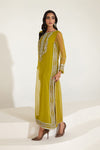 2 Pc Embroidered Raw Silk Suit | MB-F23-410