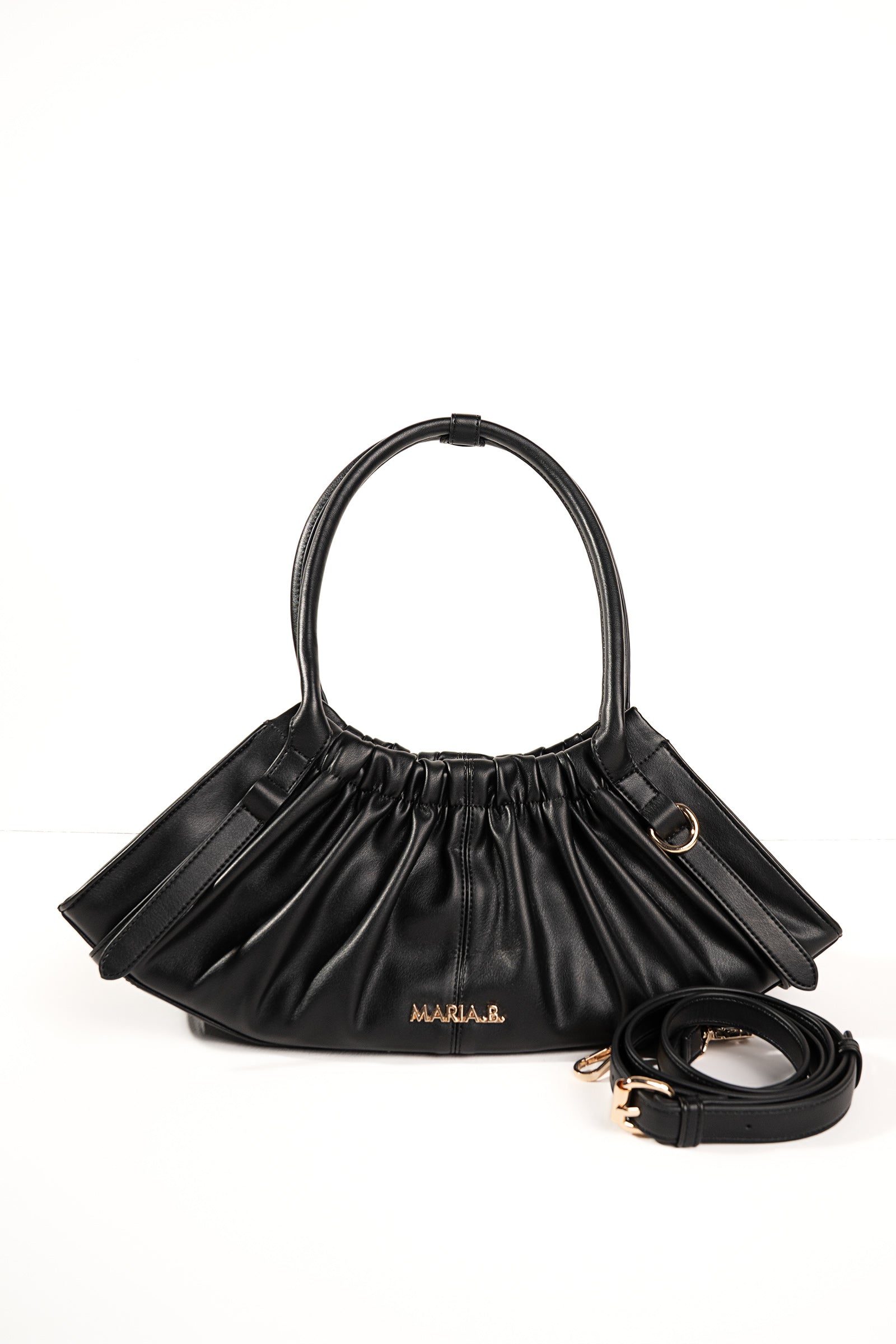 Gathered Hobo Bag