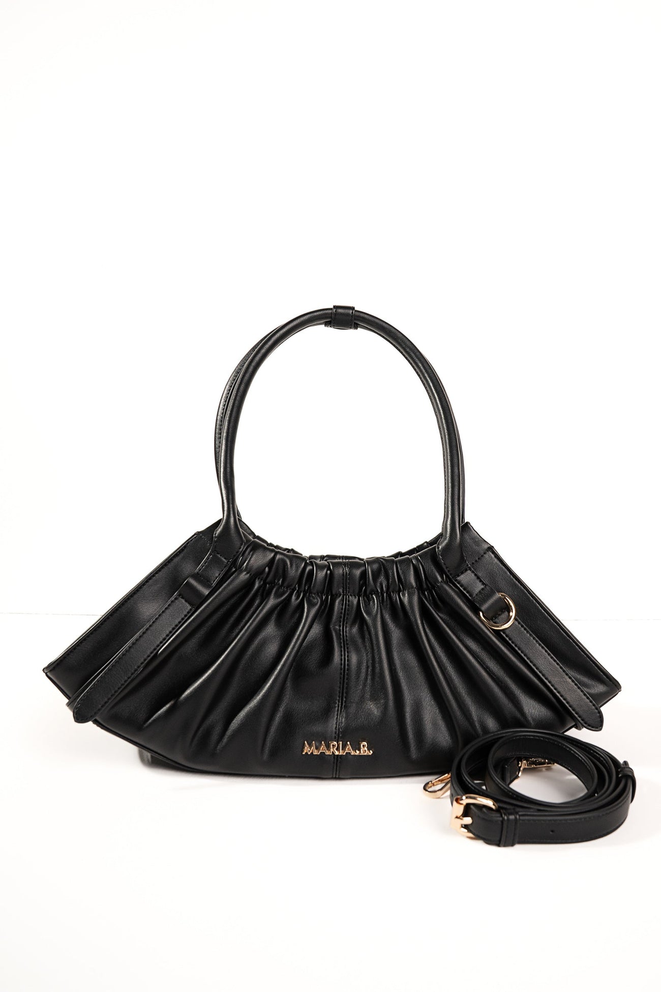 Gathered Hobo Bag
