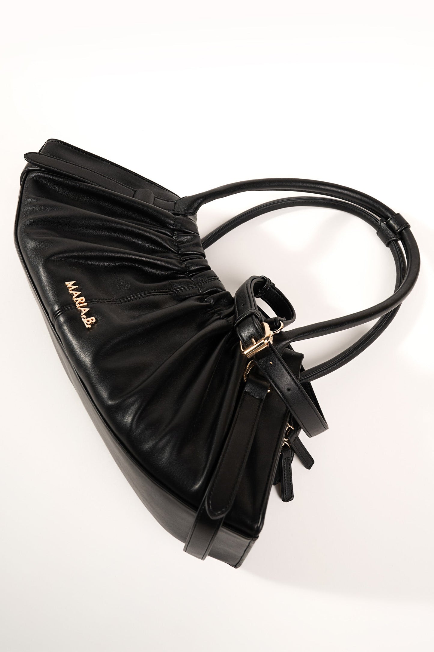 Gathered Hobo Bag