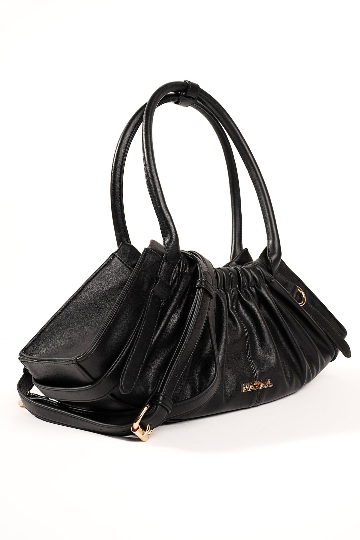 Gathered Hobo Bag