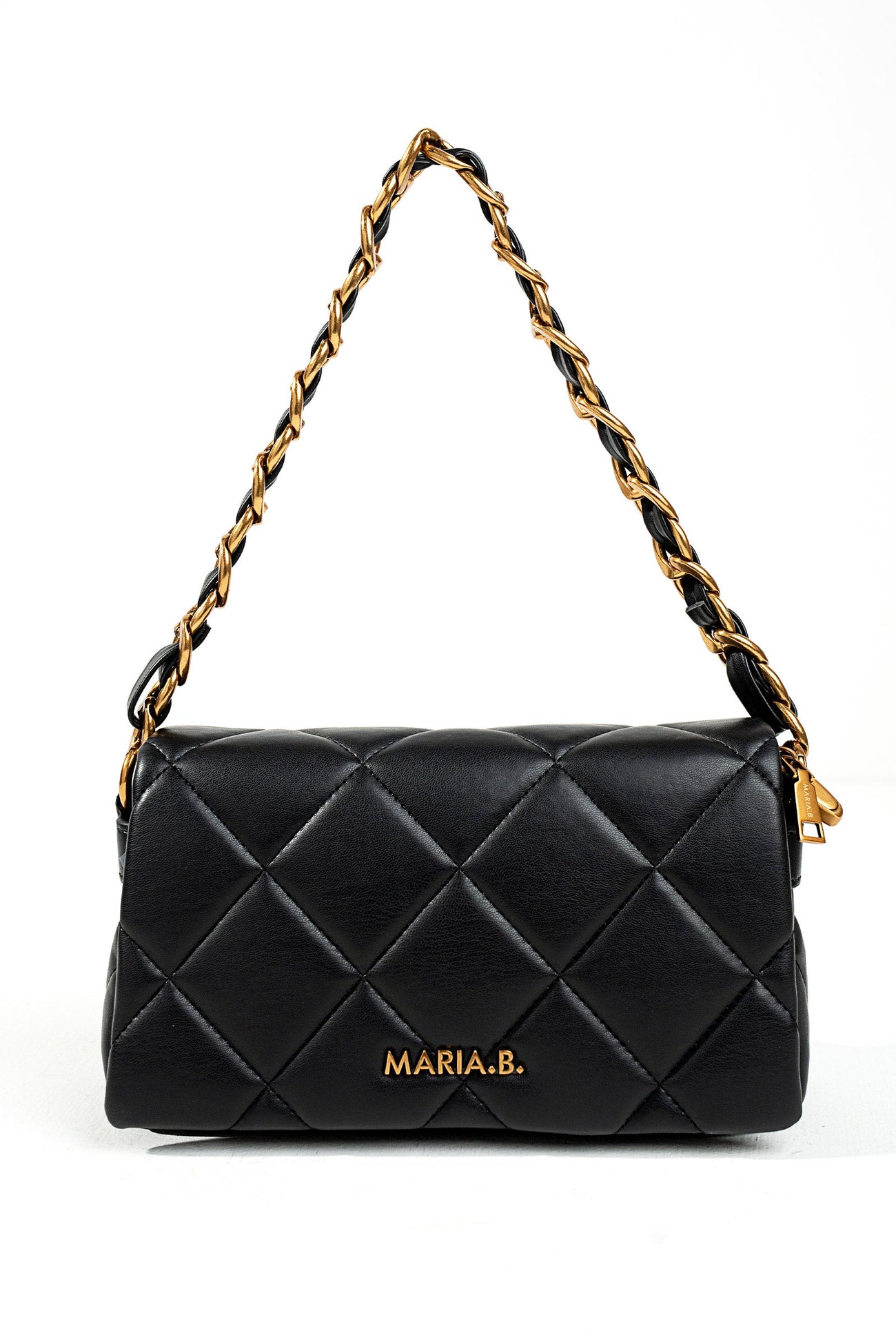 Quilted Messenger Bag