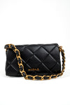 Quilted Messenger Bag