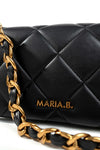 Quilted Messenger Bag