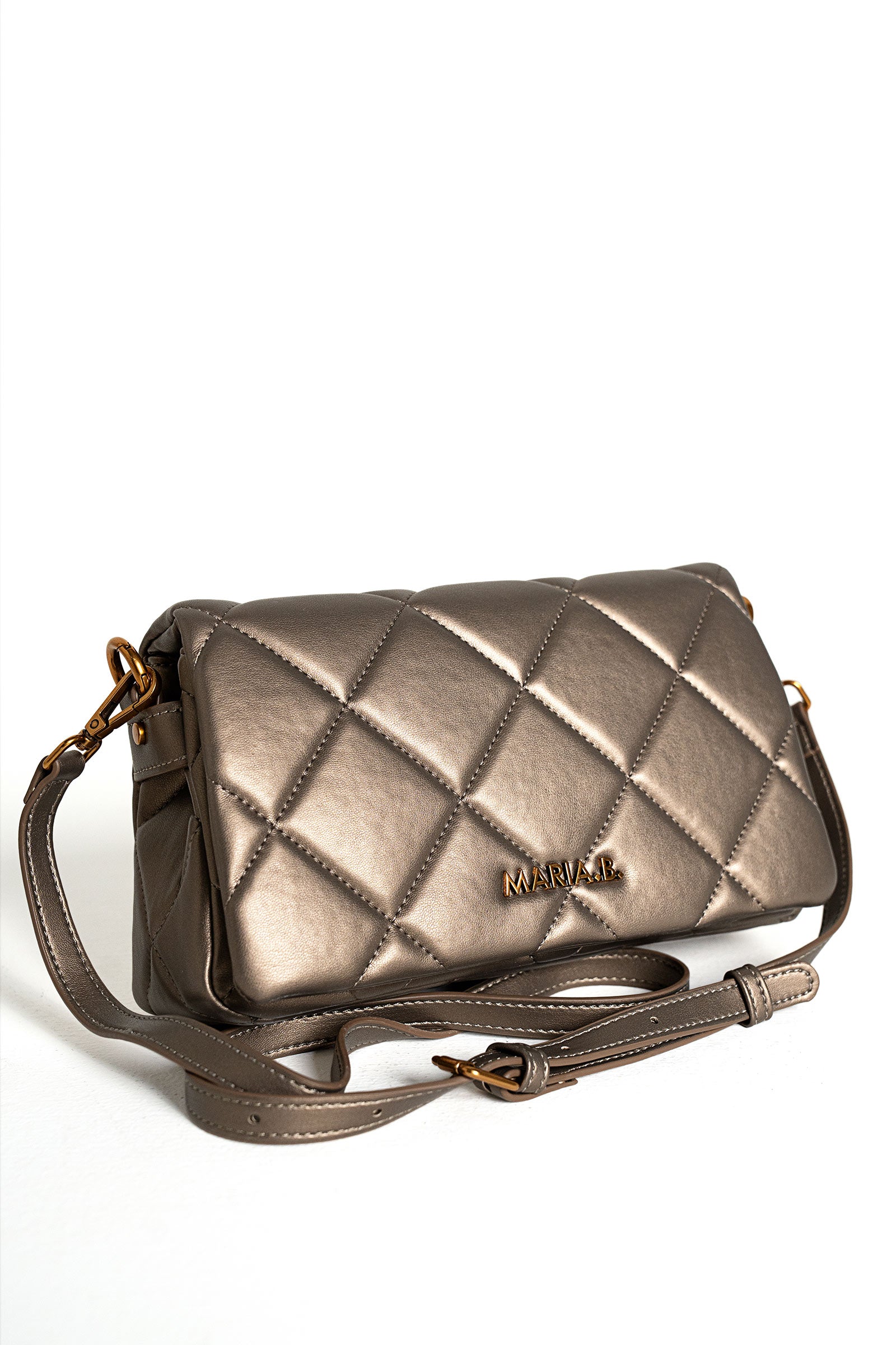 Quilted Messenger Bag