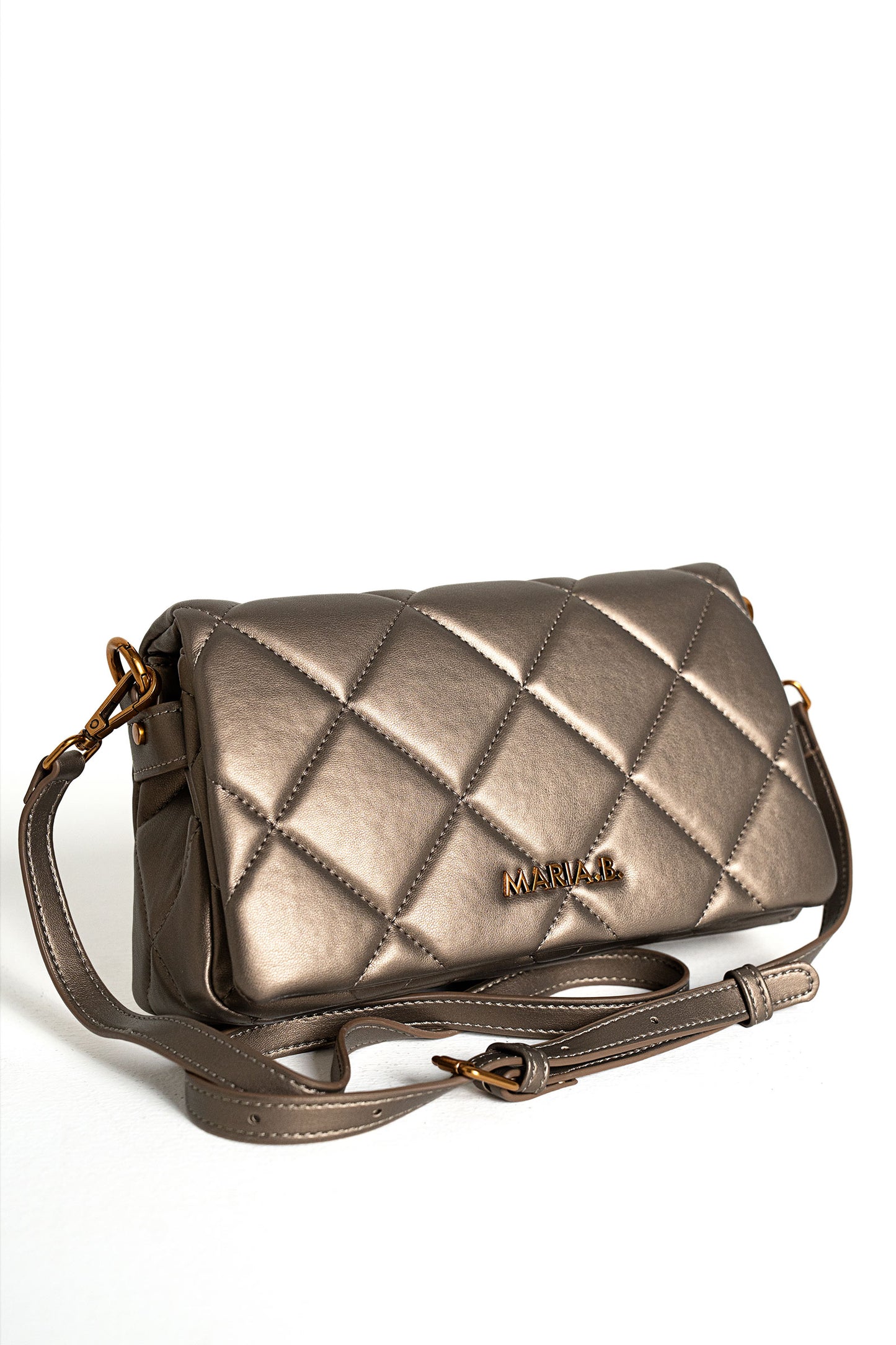 Quilted Messenger Bag