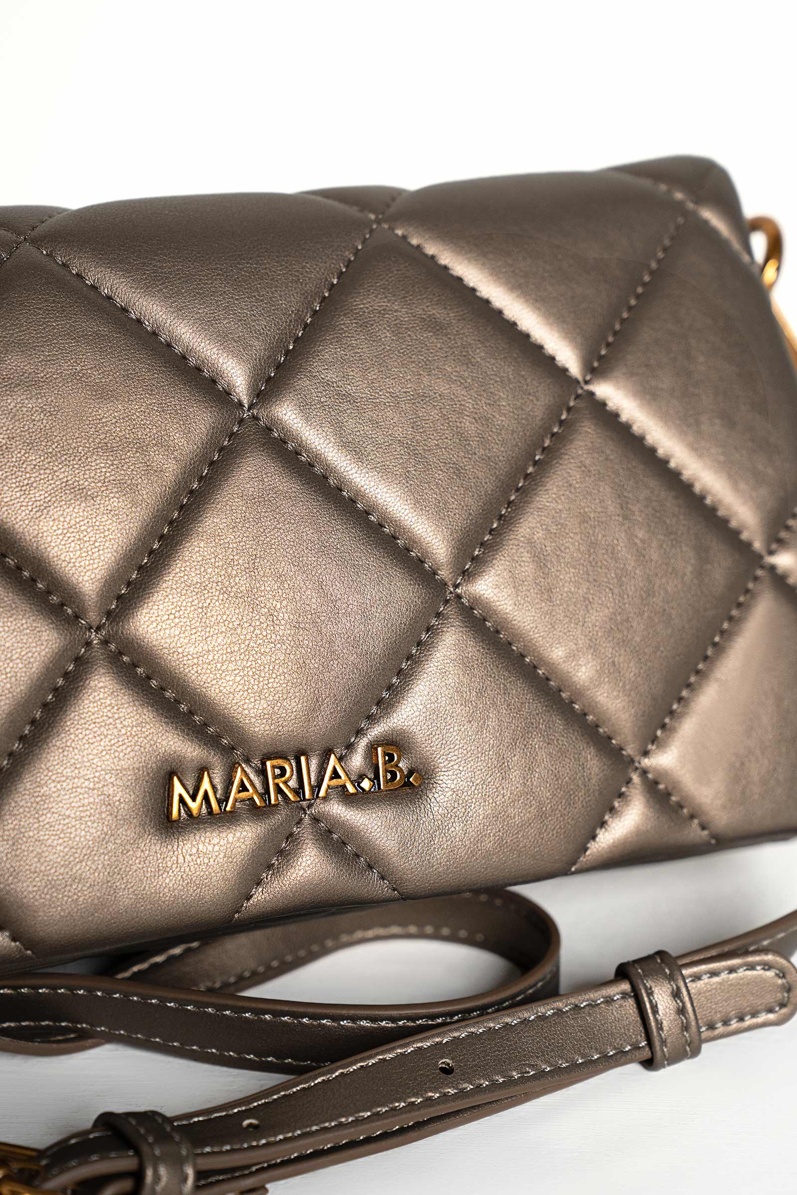 Quilted Messenger Bag