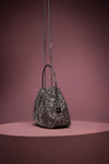 Studded Bucket Clutch