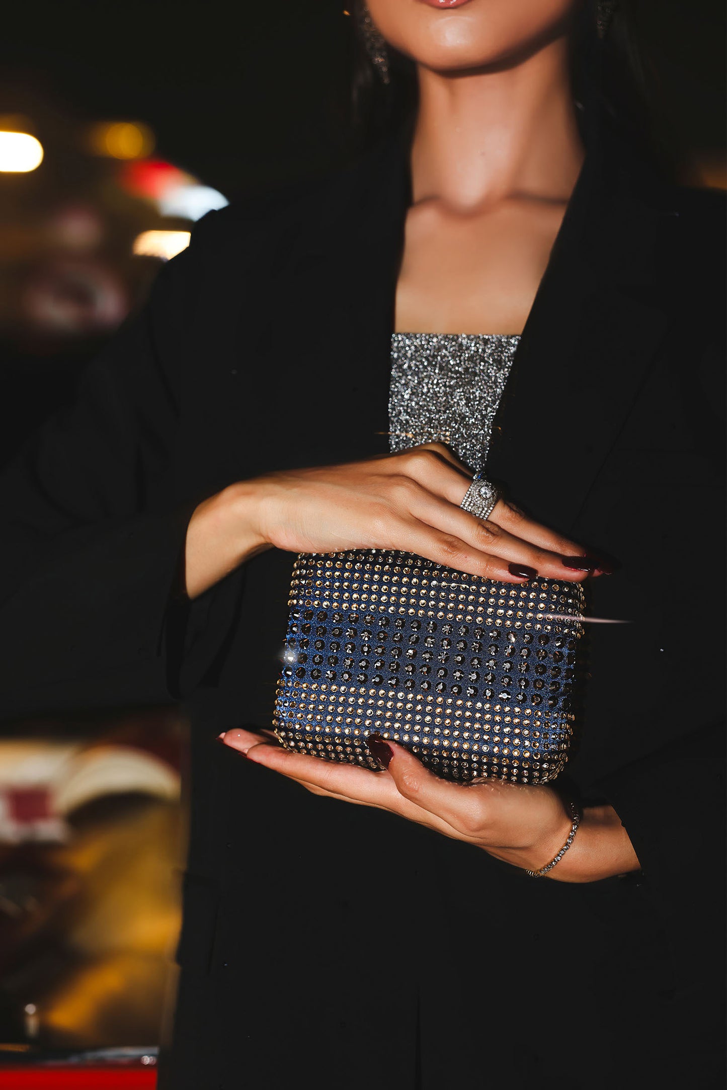 Crystal Box Clutch