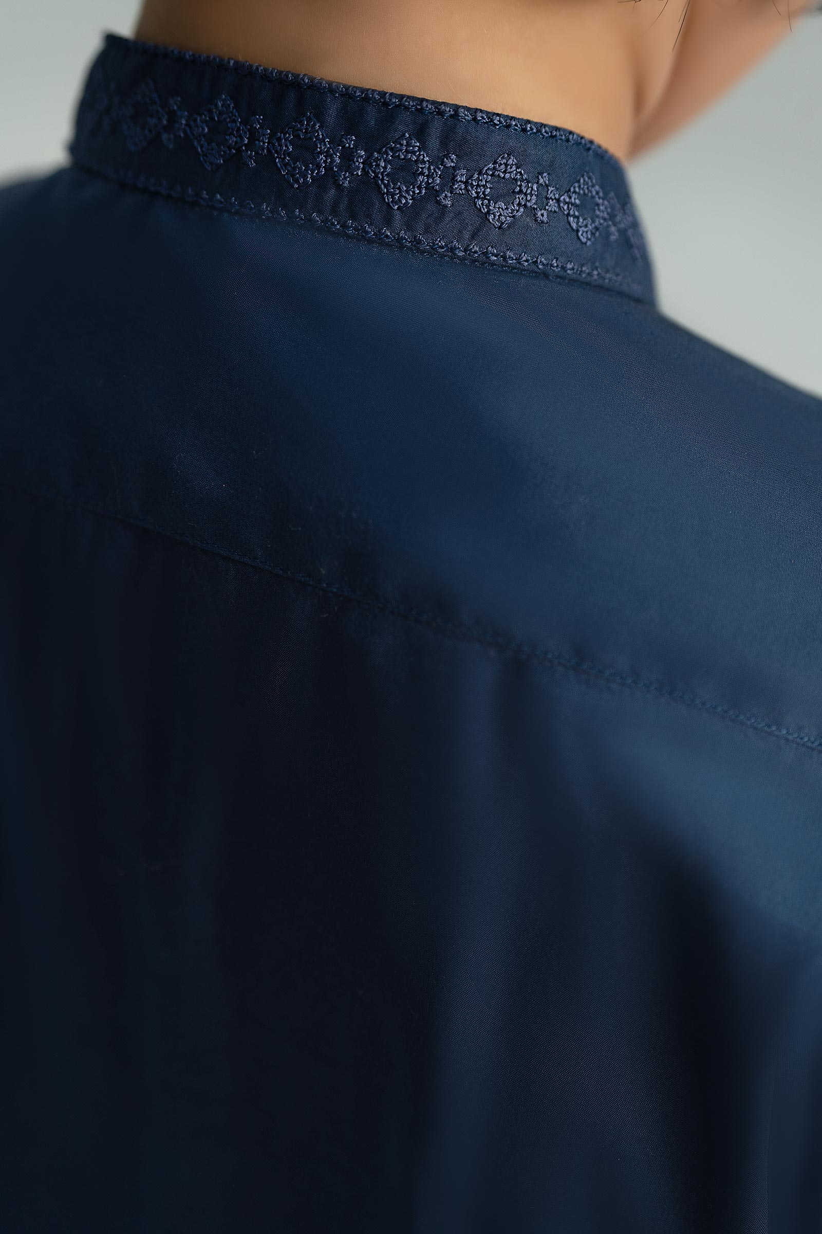 2 Piece Embroidered Cotton Suit