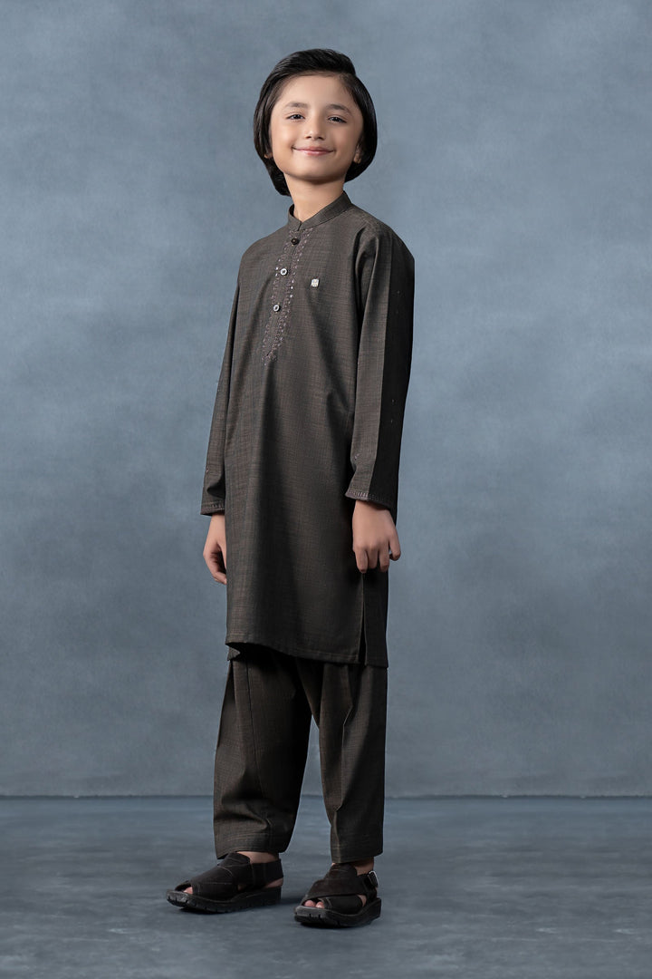 2 Piece Blemded Khaddar Suit All Products MK2P021-6YR-UBR