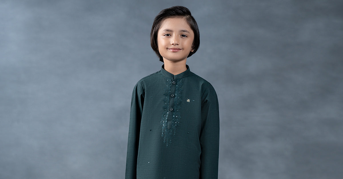 2 Piece Blemded Khaddar Suit