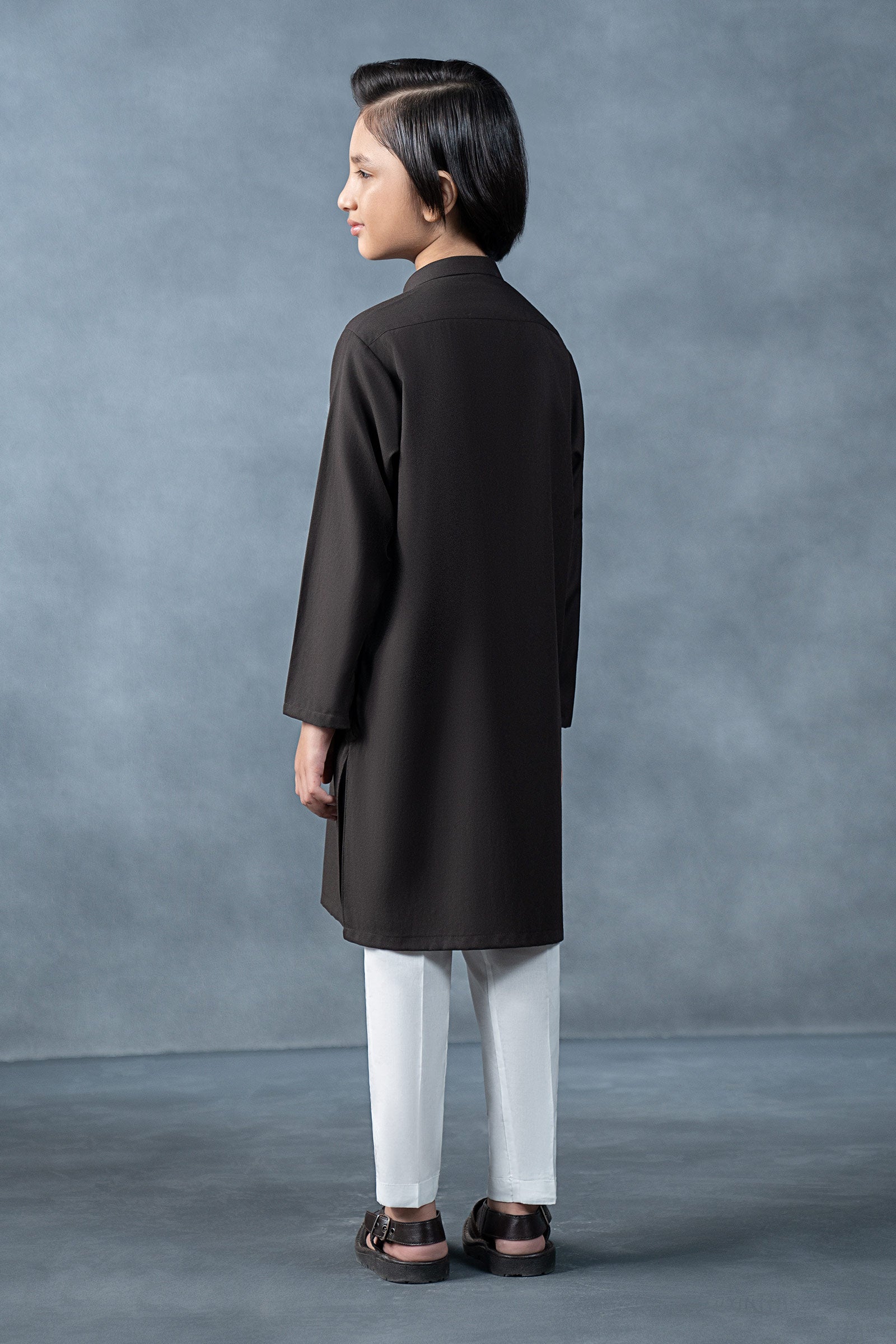 Embroidered Blended Kurta