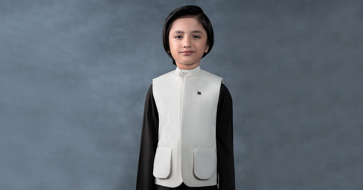 Natural Karandi Waistcoat