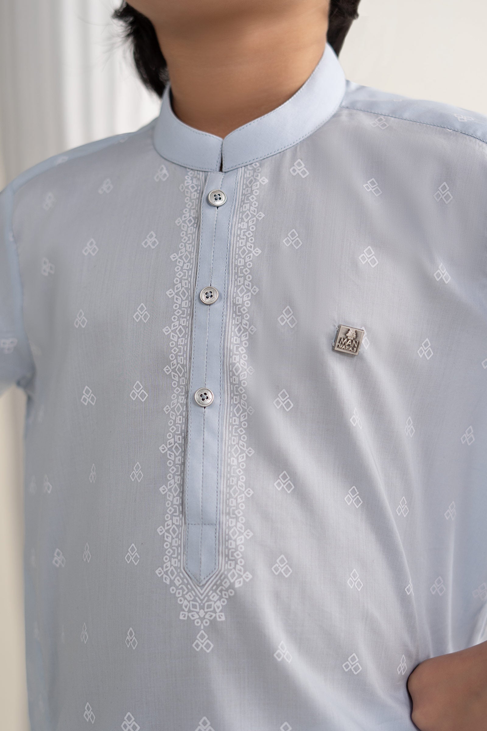 Printed Blended Kurta