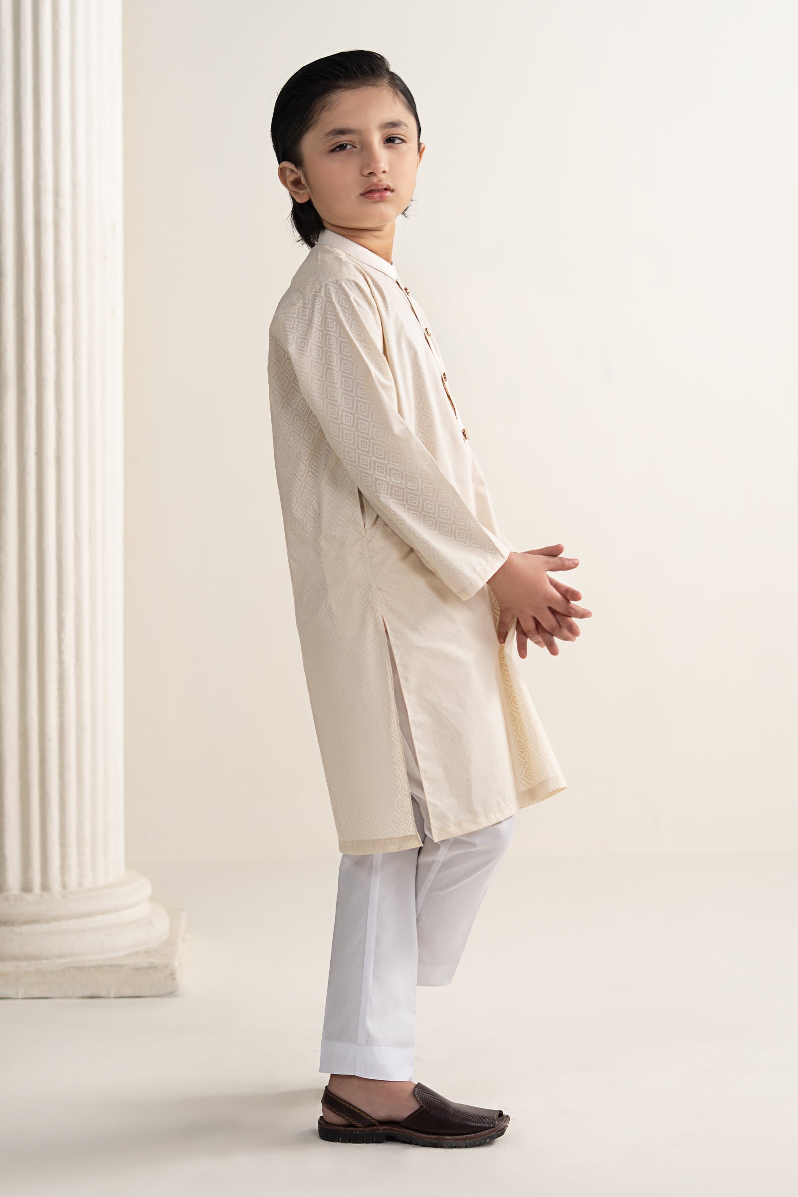 Printed Blended Kurta