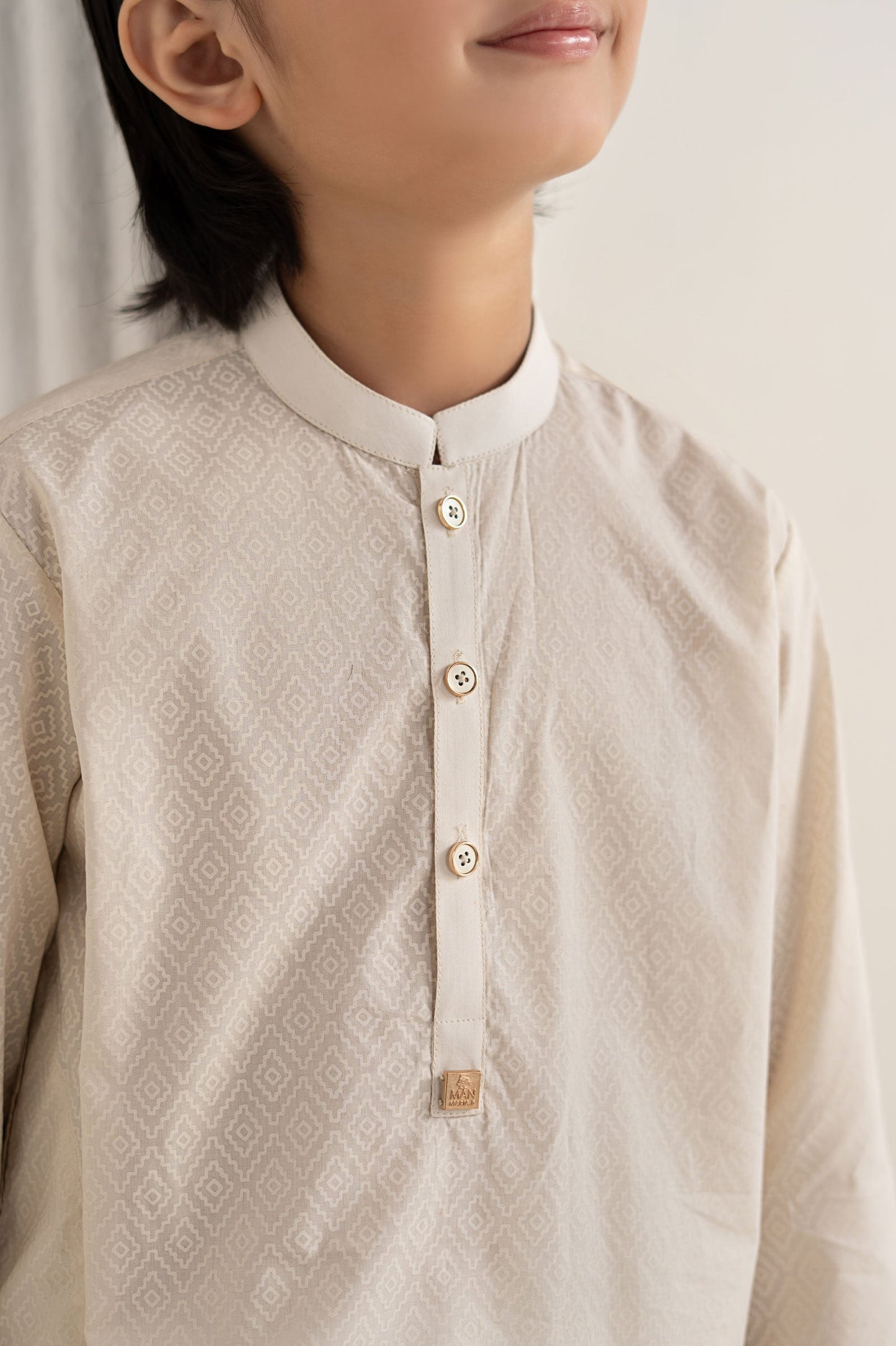 Printed Blended Kurta