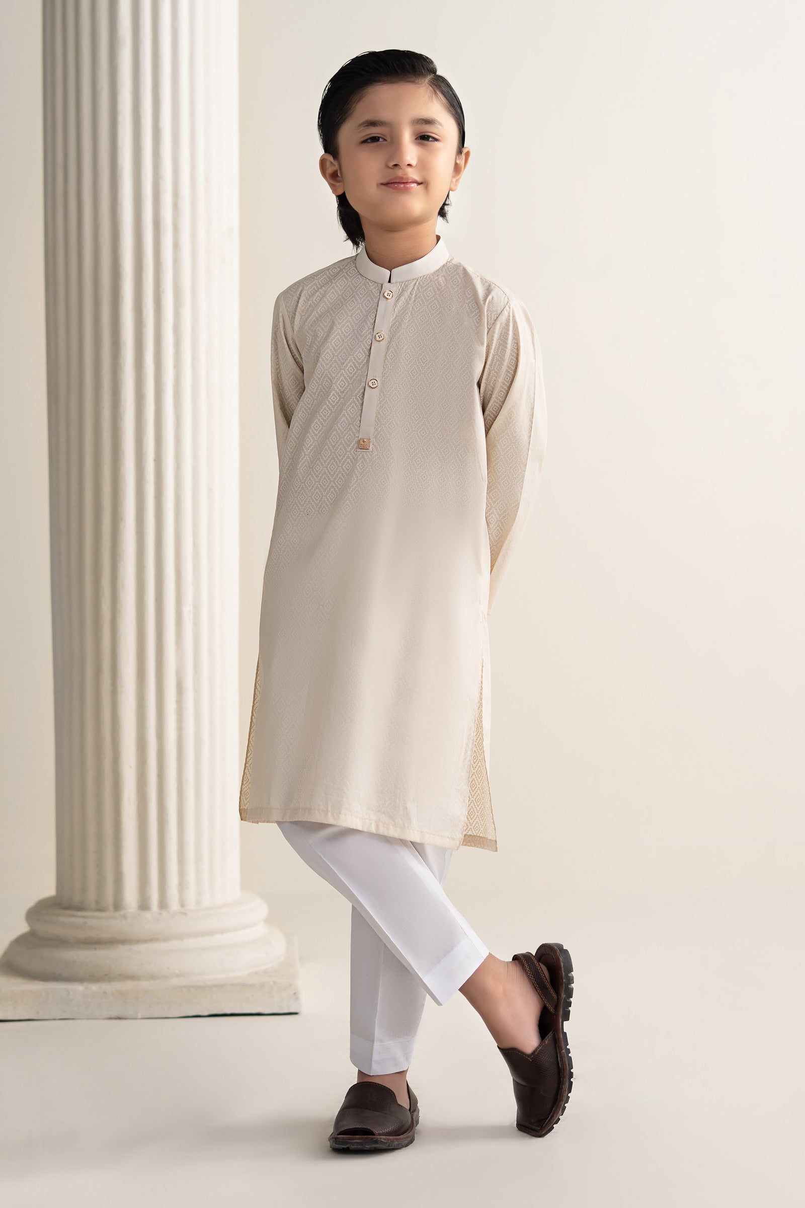 Printed Blended Kurta