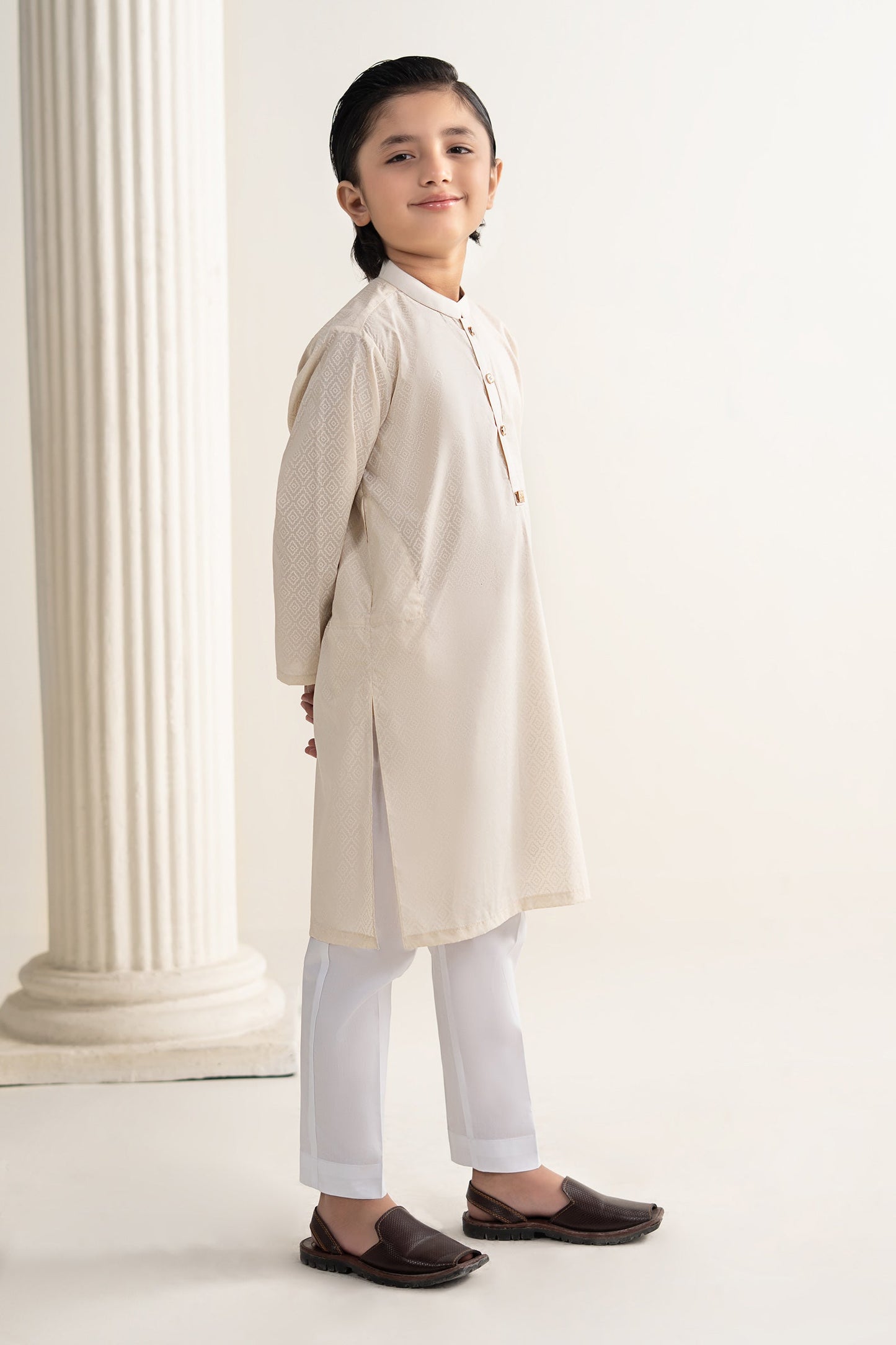 Printed Blended Kurta