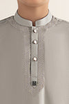 Embroidered Blended Kurta