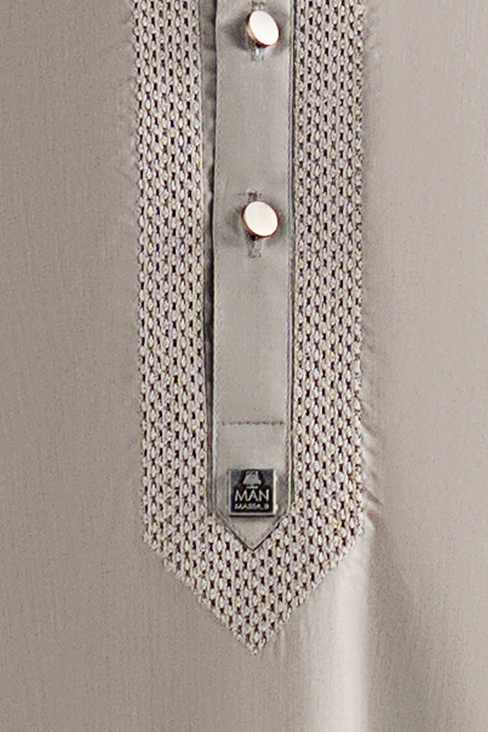 Embroidered Blended Kurta