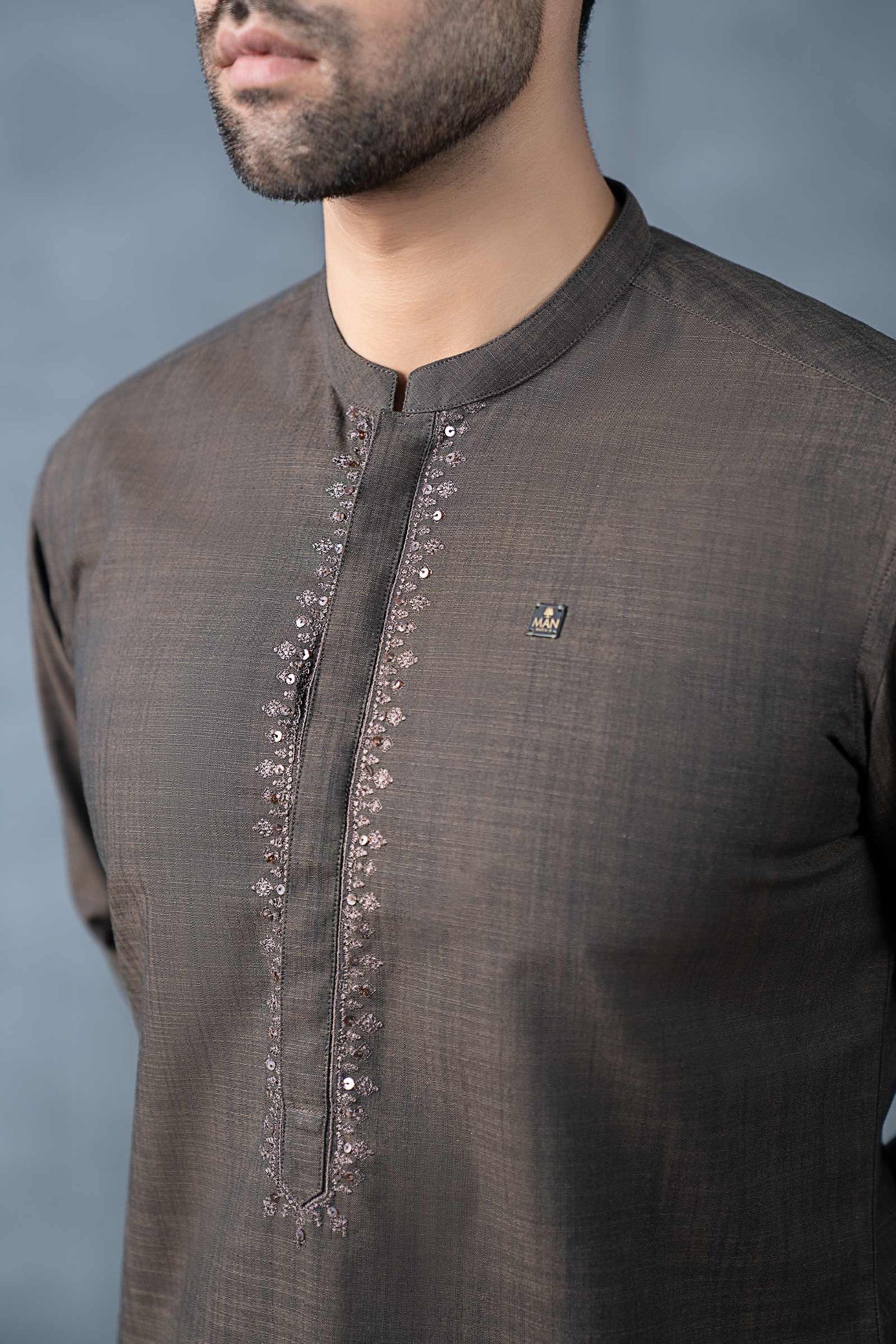 2 Piece Blemded Khaddar Suit