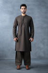 2 Piece Blended Khaddar Suit