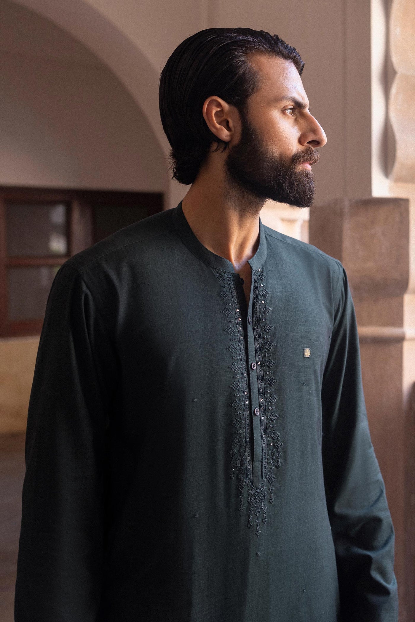 2 Piece Blemded Khaddar Suit