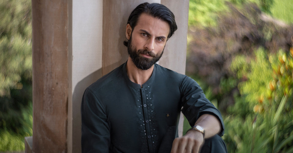 2 Piece Blemded Khaddar Suit