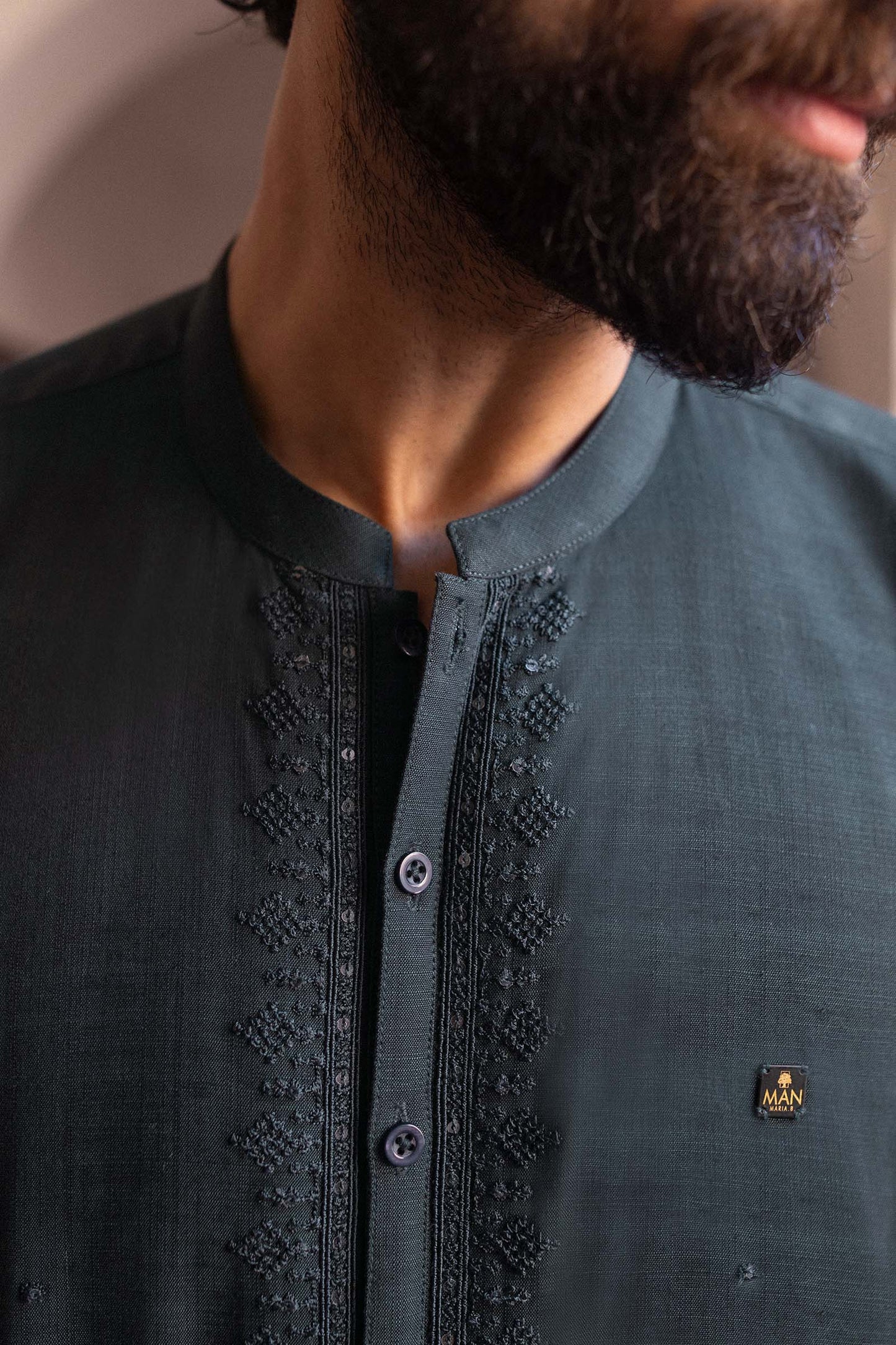 2 Piece Blended Khaddar Suit