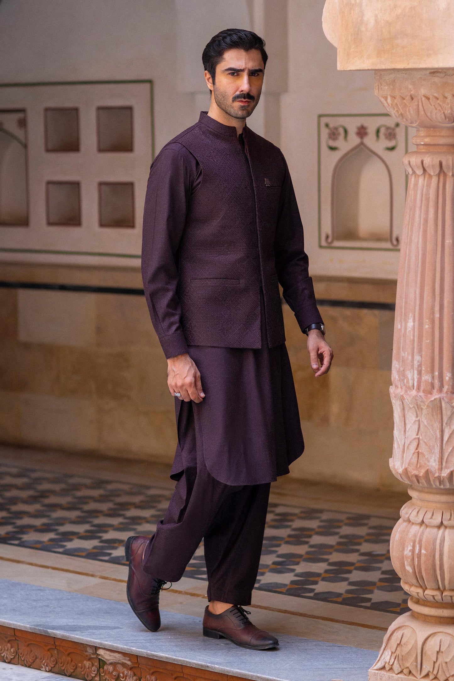3 Piece Markhor (Polo) Wool Suit