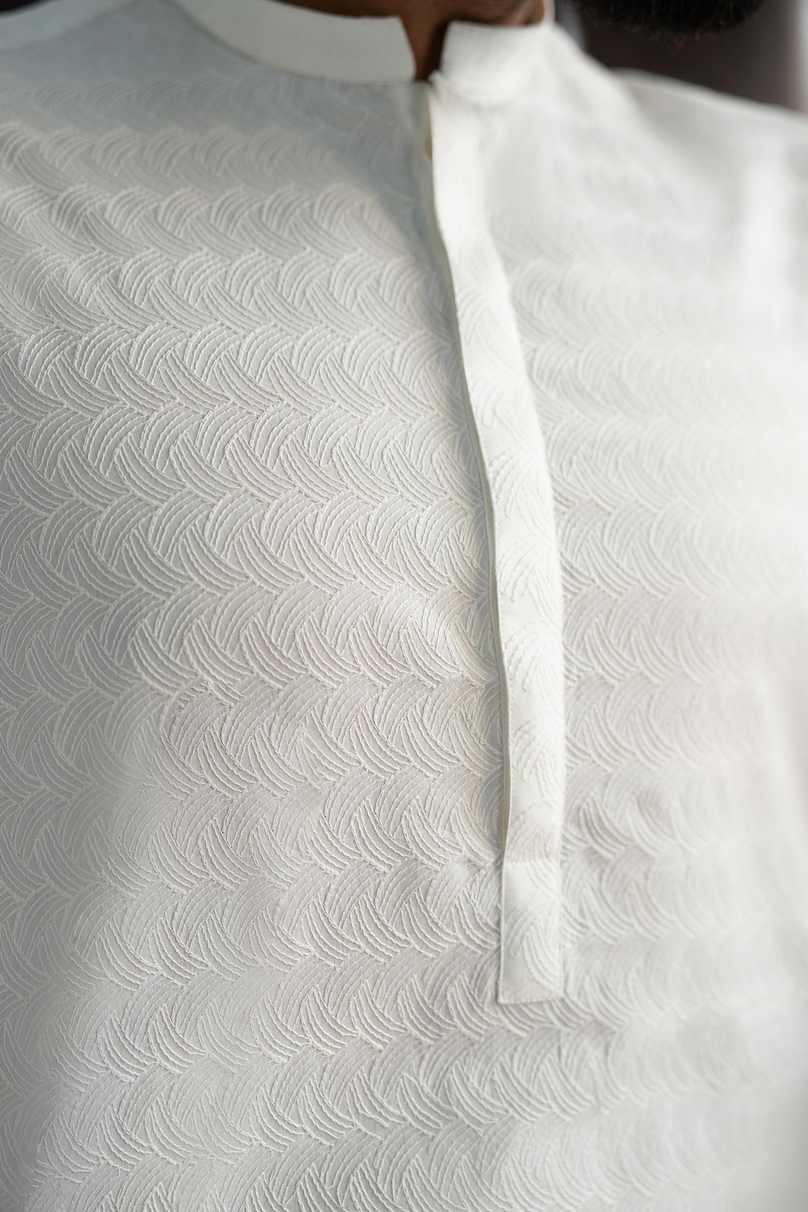 Embroidered Cotton Kurta